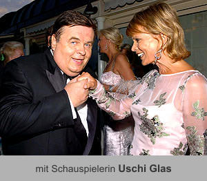 mit Schauspielerin Uschi Glas